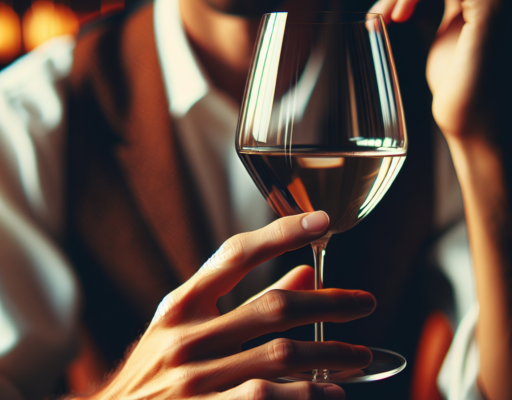 como agarrar una copa de vino