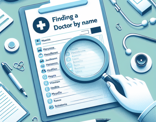 como encontrar a un médico por su nombre