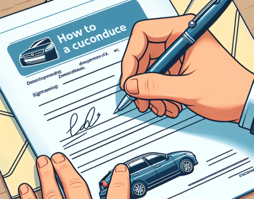 como endosar una factura de auto