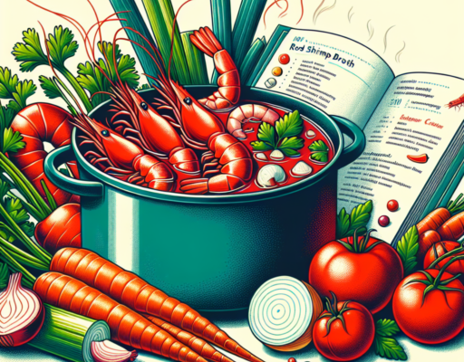 como hacer caldo de camaron rojo