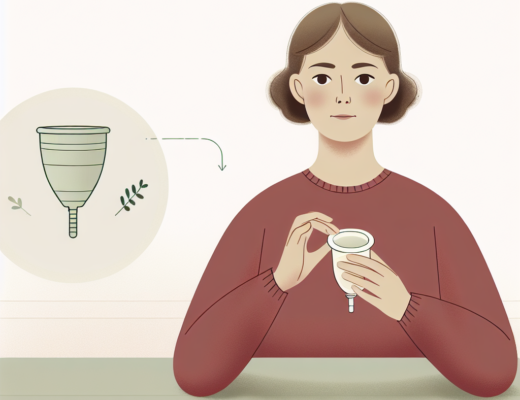 como poner copa menstrual
