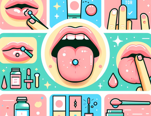 como quitar un granito de la lengua