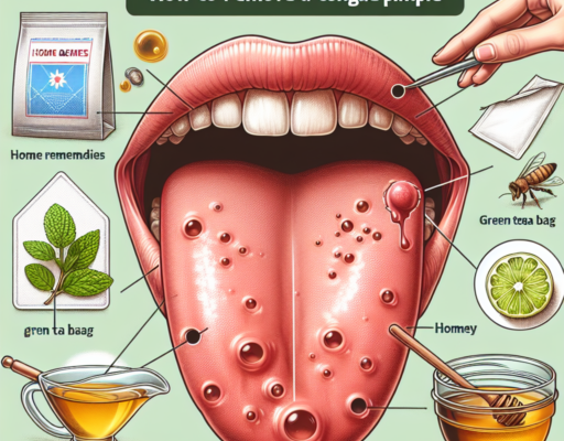 como quitar un grano de la lengua